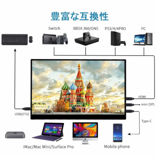 未使用】GeChic モバイルモニター 13.3インチ | _dc-mx.5455827af870