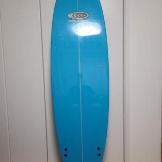サーフボード 6'6 フィン&ハードケース付き