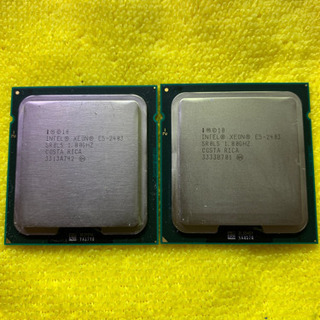 インテルXeonプロセッサー　E5-2403 2個セット