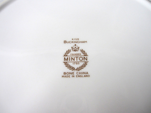 ☆ ミントン バッキンガム プレート 2枚セット 幅27㎝ 金彩 ペア MINTON 札幌 北20条店 ☆ ミントン バッキンガム プレート 2枚セット 幅27㎝ 金彩 ペア