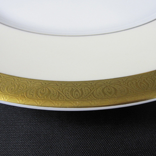 ☆ ミントン バッキンガム プレート 2枚セット 幅27㎝ 金彩 ペア MINTON 札幌 北20条店