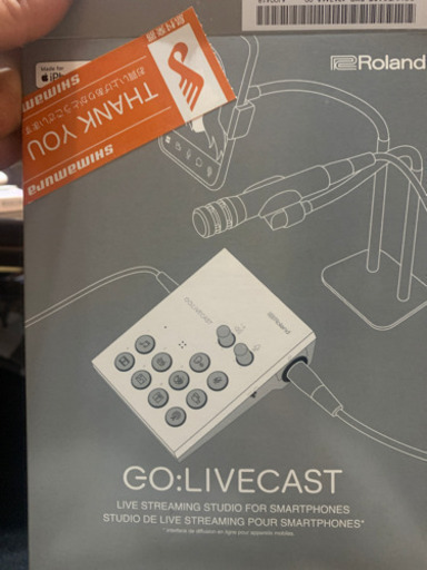 配信用ミキサー。ローランドGO:LIVECAST