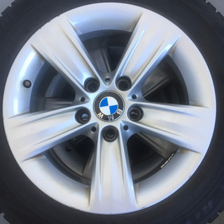 値下げ‼️BMW F30 320i ブリヂストンREVO GZ 205/60R16 純正アルミ付4本セット16×7.5J +37 ノーマルキャリパー用