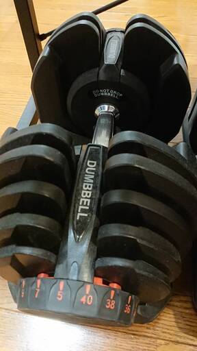 5kg-40kg可変ダンベル2個セット 計80kg 可変ダンベル，アジャスタブル 