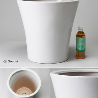 7/9まで 大型植木鉢 40㎝ 受皿付き