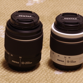 【受付終了】【PENTAX】ダブルズームレンズ（二本セット）