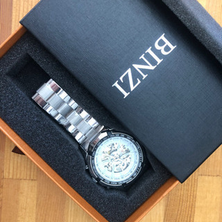 新品❗　BINZI オートマティック　ステンレス　腕時計　未使用
