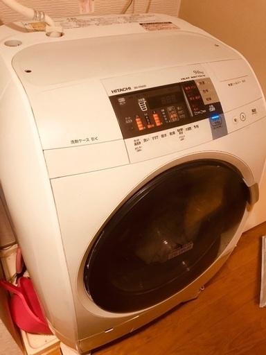 HITACHI ドラム式　洗濯機　洗濯乾燥機　2014年式