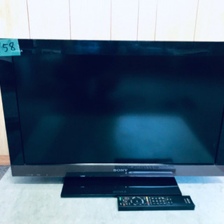 158番 SONY✨液晶デジタルテレビ✨ KDL-32EX300 ‼️