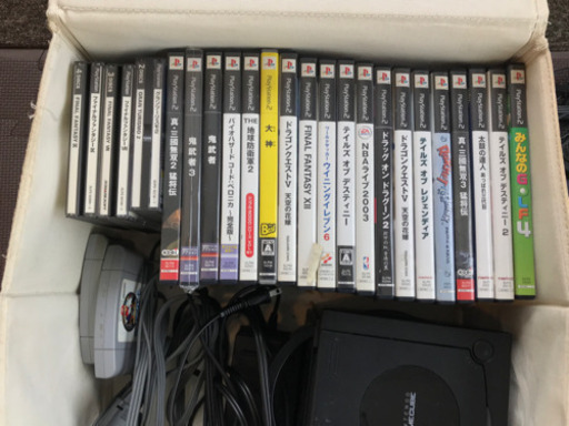Wii、PS2、ゲームキューブ、DSライト、ソフトなど