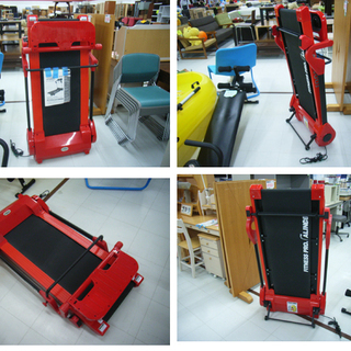 電動ウォーカー 折り畳み式 最高速度 6km/h アルインコ AF3400J 赤 フィットネスプロ 苫小牧西店