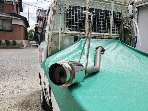 6737 エブリィda52、da62マフラーインナー付き 値下げしました。 エブリイDA52マフラー 6737 エブリィda52、da62マフラーインナー付き