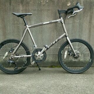 <商談中>ミニベロ(ルックタイプ) アルミ製 2x7速 ディスクブレーキ 大人用(170cm以上) 商談中>ミニベロ(ルックタイプ) アルミ製 2x7速 ディスクブレーキ 大人