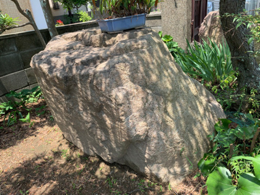 売れ筋 大きな庭石ａ 下見歓迎 ユニック車などで搬出できる方限定 美術品 アンティーク Www Cecop Gob Mx
