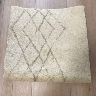 unico HIMAYA(ハイマヤ) タフテッドラグ アイボリー 定価15400円