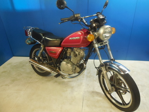 SUZUKI GN125H 赤 激安配送キャンペーン 諸経費無し 消費者還元店 点検済み 当日お渡し可 自賠責保険加入で乗れます 横浜 都筑 宮前