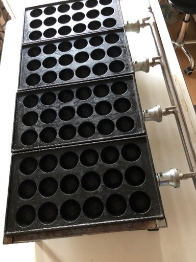 LPガス 業務用たこ焼き器【大玉用】