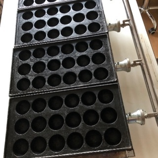 LPガス 業務用たこ焼き器【大玉用】