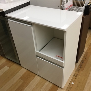 S118 河口家具 キッチンボード、食器棚、幅123cm 高さ196cm