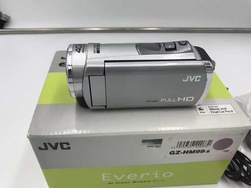 【美品】ハイビジョンメモリームービー JVC (送料無料)