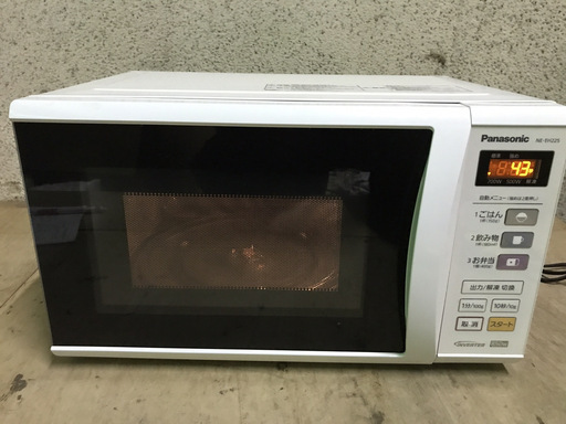 Panasonic パナソニック 電子レンジ NE-EH225-W ホワイト 幅49cm×奥行37cm×高さ28cm 2012年製