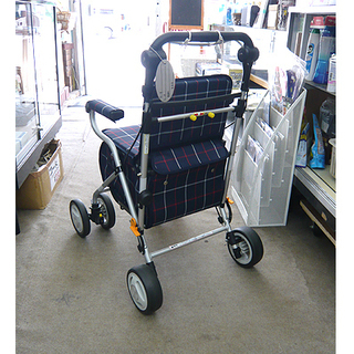 〇 美品【折りたたみOK シルバーカカート 幸和製作所 容量23L