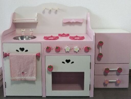 おまけ付き♪マザーガーデン☆野いちごのおままごと☆お花のキッチン