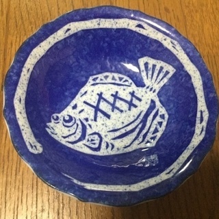 梅宮辰夫さんの魚柄の皿