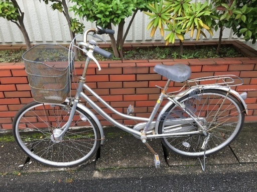 (chariyoshy出品)26インチママチャリ　シルバー chariyoshy 出品)26インチ 3段ギア