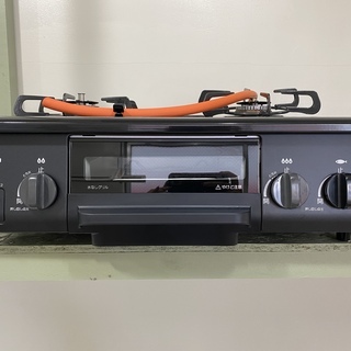 ガステーブル パロマ Paloma IC-N36B-R 黒 2018年製 LP／プロパンガス