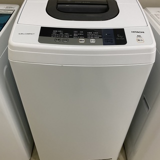洗濯機 日立 HITACHI NW-5WR 2016年製 5.0...
