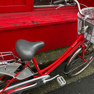 26インチ 自転車 赤 本体 中古 直接引き渡しのみ SOLD OUT】電動自転車 パナソニック VIVI DX 26インチ 大容量