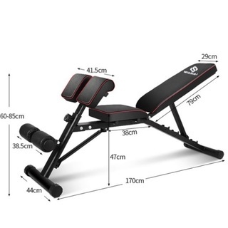 可変式ダンベル2個とトレーニングベンチ