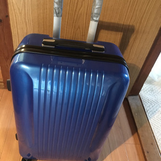 スーツケース　ブルー　LMサイズ（６～９日分）