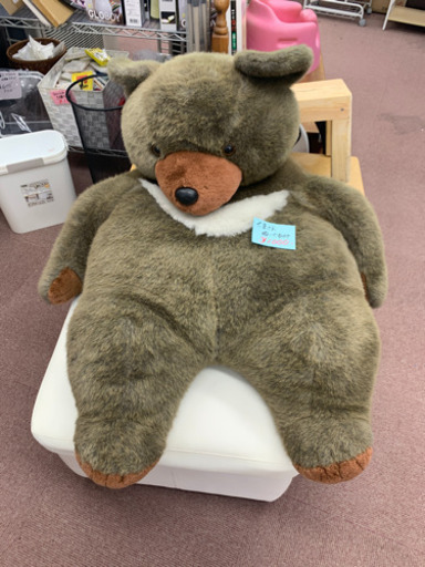 大きなくまさんぬいぐるみ たかぷれみあむ 西笠松のおもちゃ ぬいぐるみ の中古あげます 譲ります ジモティーで不用品の処分