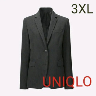 【新品】テーラードジャケット UNIQLO【3XL  4L】