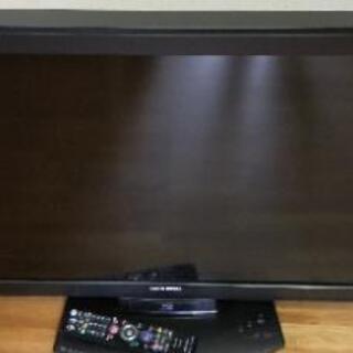 [取引中]     三菱 テレビ37型 リモコン付き  ジャンク