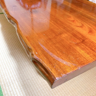 1枚板木製和風テーブル中古 【公式通販】