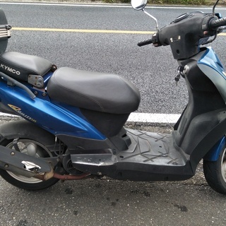 取引中】125cc 原付スクーター アジリティ125 カギ書類付 キムコ