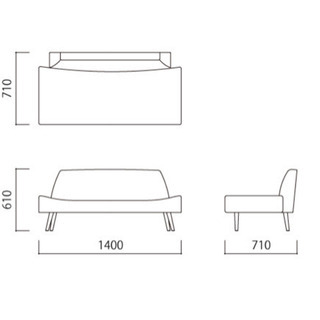 AO SOFA  2シーター　Green
