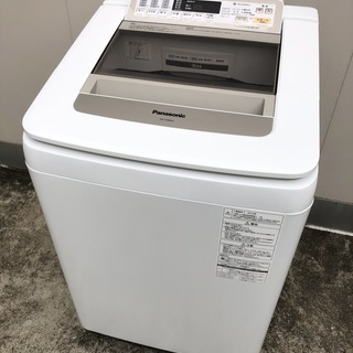 管理KRS221】Panasonic 2016年 NA-FA80H2 8.0kg 洗濯機
