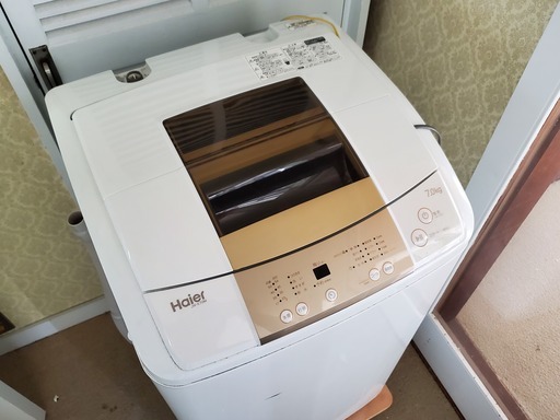 ※取引中■配送ご相談下さい！■2017年製 ハイアール Haier  全自動洗濯機 7kg JW-K70M