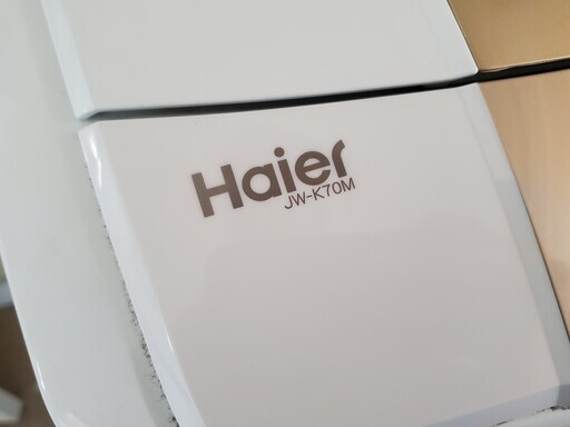 ■配送ご相談下さい！■2018年製 ハイアール Haier 全自動洗濯機 7kg JW-K70M （