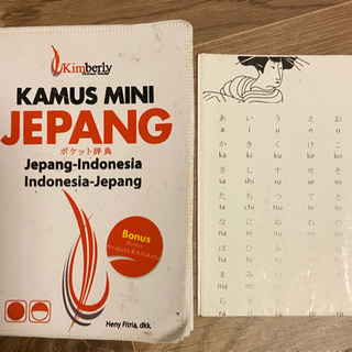 Kamus mini Jepang 日インドネシア語辞書