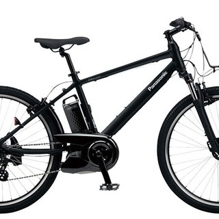 Panasonic　電動アシスト　 ハリヤ　ブラック 　バッテリー16AhにUP　8速仕様　新品です。