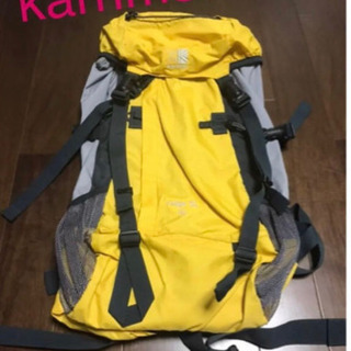 ★karrimor★イエローバックパック リュック 30L