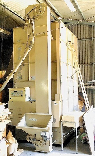 【SOLD OUT】金子農機 遠赤外線 乾燥機 RVD250 エボリューションエイト 200V 25石 要解体 引取専用【農機具でっく】【福岡】【乾燥機】