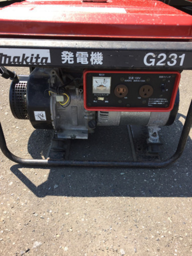 【決まりました】マキタ発電機/アウトドア、災害用にも是非