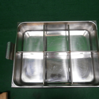 ☆中古品 美品 金剛 ニュースタイル 自動点火装置ガス台付 おでん鍋 LPガス 18-8ステンレス製 (約)横510×奥400×高300㎜ 点火確認OK☆