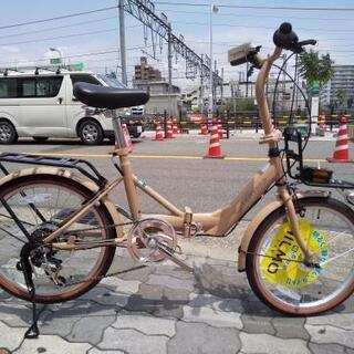 ♪ジモティー特価♪装備充実！！おしゃれなパイプキャリア付き20型